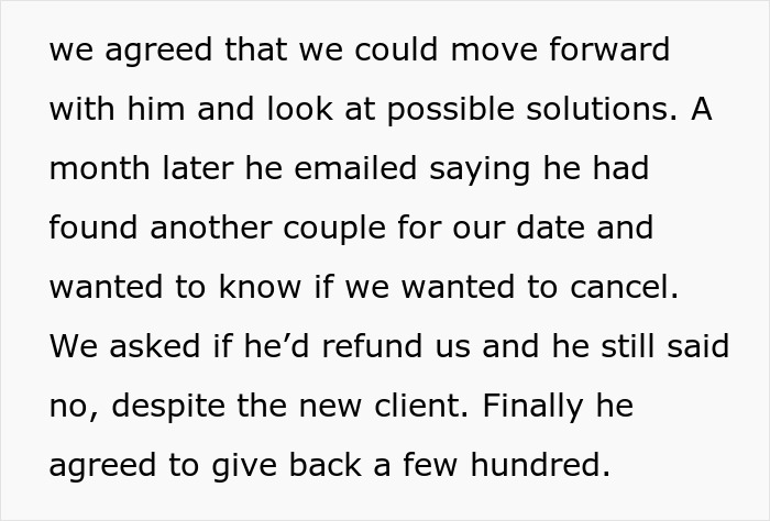 Couple Leaves Photographer A 3-Star Review, Then Gets A Response They Never Expected