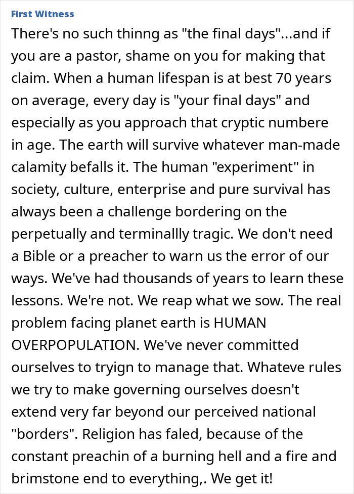 Former Atheist Claims We Are In End Times And That The Devil Spoke To Him When He Was A Teen Former Atheist Claims We Are In End Times And That The Devil Spoke To Him When He Was A Teen