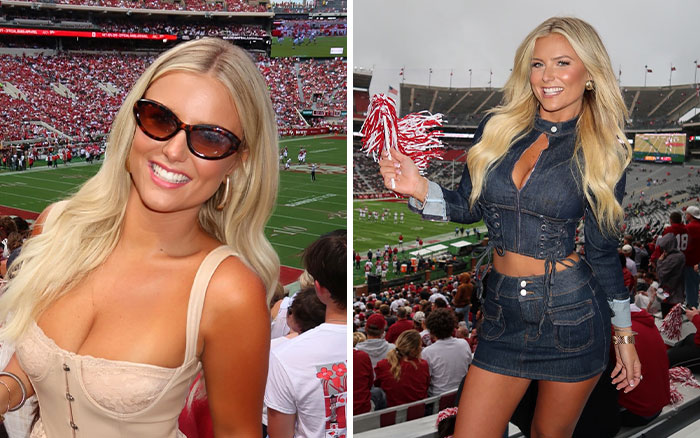 8 Women Who Became Instant Stars After Cameras Caught Them In The Stands At College Football Games