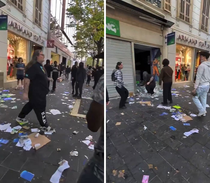 Shopkeeper Goes Viral After Defending Store During The France Riots As Everyone Makes The Same Observation Shopkeeper Goes Viral After Defending Store During The France Riots As Everyone Makes The Same Observation