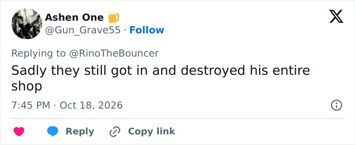 Shopkeeper Goes Viral After Defending Store During The France Riots As Everyone Makes The Same Observation Shopkeeper Goes Viral After Defending Store During The France Riots As Everyone Makes The Same Observation