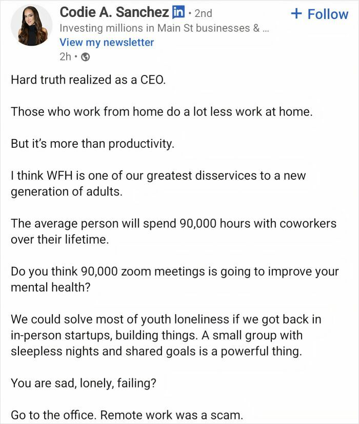 94 LinkedIn Posts So Painfully Tone-Deaf That They Ended Up Being Screenshotted And Roasted Online