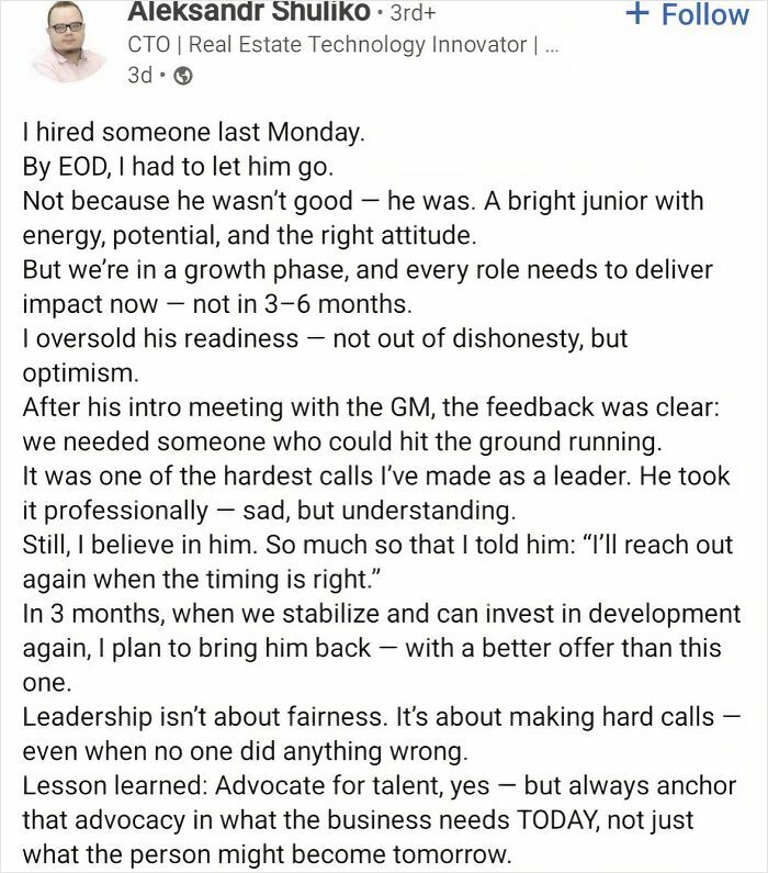 94 LinkedIn Posts So Painfully Tone-Deaf That They Ended Up Being Screenshotted And Roasted Online