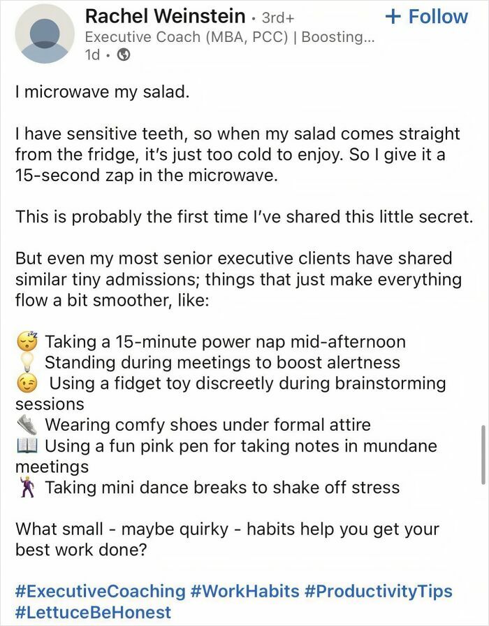 94 LinkedIn Posts So Painfully Tone-Deaf That They Ended Up Being Screenshotted And Roasted Online