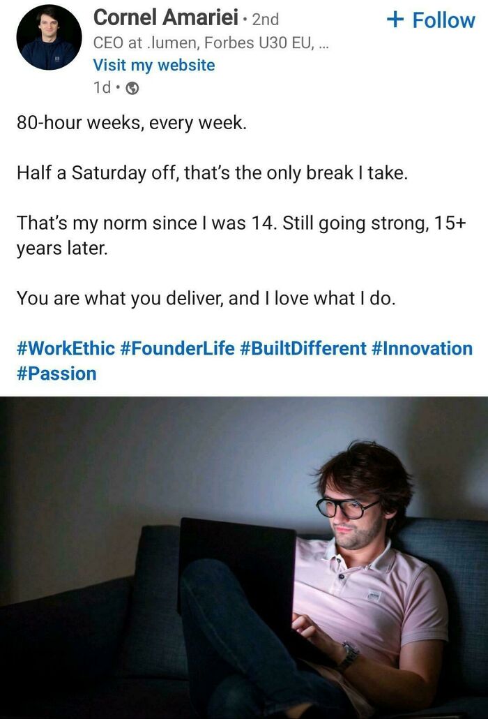 94 LinkedIn Posts So Painfully Tone-Deaf That They Ended Up Being Screenshotted And Roasted Online