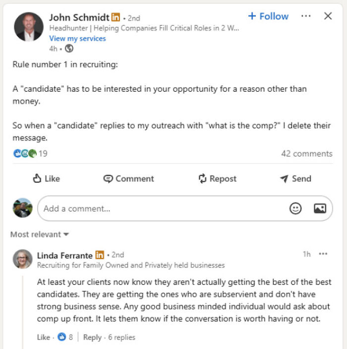 94 LinkedIn Posts So Painfully Tone-Deaf That They Ended Up Being Screenshotted And Roasted Online