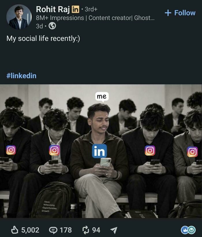94 LinkedIn Posts So Painfully Tone-Deaf That They Ended Up Being Screenshotted And Roasted Online