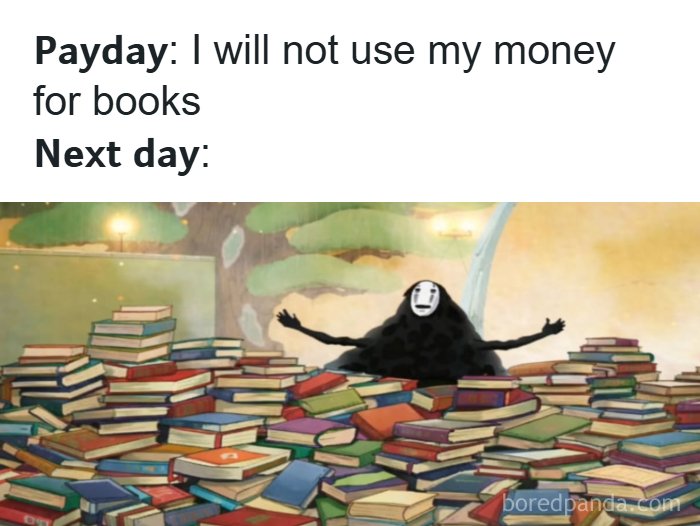 70 Funny Reading Memes That Turn Book Hoarding, Late-Night Chapters, And Fictional Drama Into Comedy 70 Funny Reading Memes That Turn Book Hoarding, Late-Night Chapters, And Fictional Drama Into Comedy