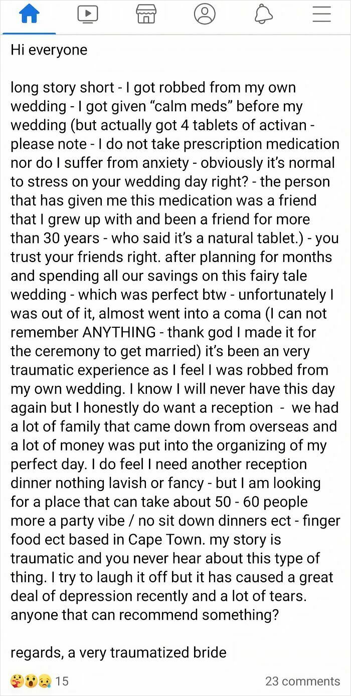 62 Wedding Guests Who Somehow Made Someone Else&rsquo;s Big Day About Themselves