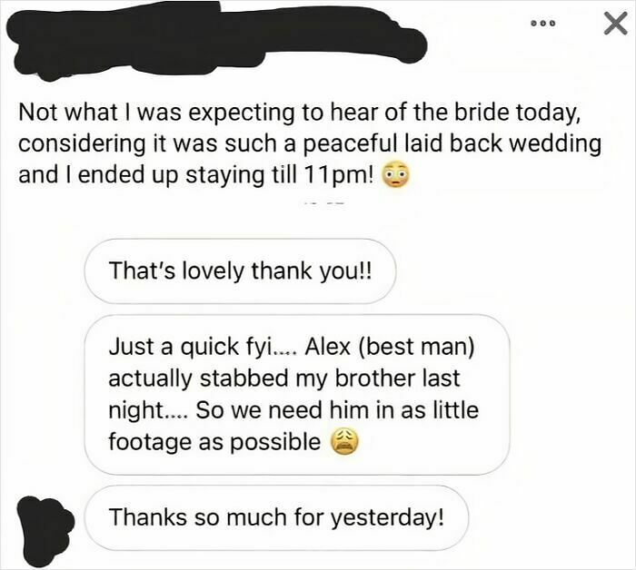 62 Wedding Guests Who Somehow Made Someone Else&rsquo;s Big Day About Themselves