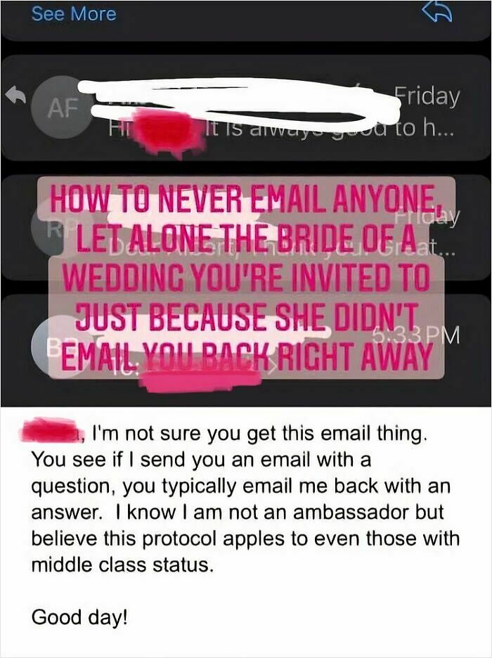 62 Wedding Guests Who Somehow Made Someone Else&rsquo;s Big Day About Themselves