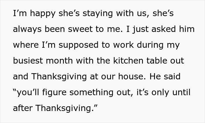 Guy Learns Why You Should Always Consult Your Wife Before Letting Your Mom Move In For 6 Weeks Guy Learns Why You Should Always Consult Your Wife Before Letting Your Mom Move In For 6 Weeks