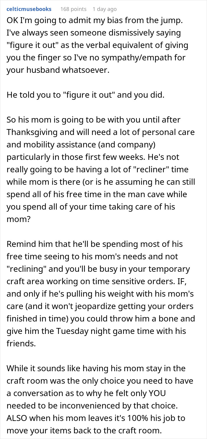 Guy Learns Why You Should Always Consult Your Wife Before Letting Your Mom Move In For 6 Weeks Guy Learns Why You Should Always Consult Your Wife Before Letting Your Mom Move In For 6 Weeks