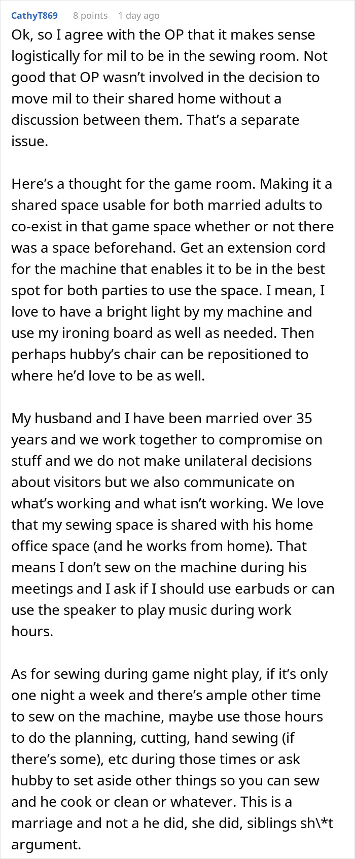 Guy Learns Why You Should Always Consult Your Wife Before Letting Your Mom Move In For 6 Weeks Guy Learns Why You Should Always Consult Your Wife Before Letting Your Mom Move In For 6 Weeks