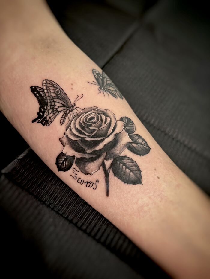 15 Butterfly Tattoos That Prove Transformation Looks Good On Skin, According To Our Artists