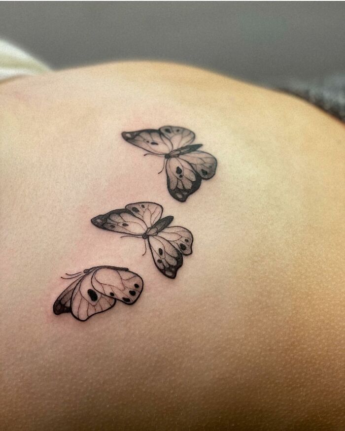 15 Butterfly Tattoos That Prove Transformation Looks Good On Skin, According To Our Artists