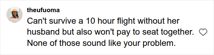 Woman Sobs After Stranger Refuses To Switch Plane Seats So She Can Sit With Husband, His Reaction Makes It Worse Woman Sobs After Stranger Refuses To Switch Plane Seats So She Can Sit With Husband, His Reaction Makes It Worse