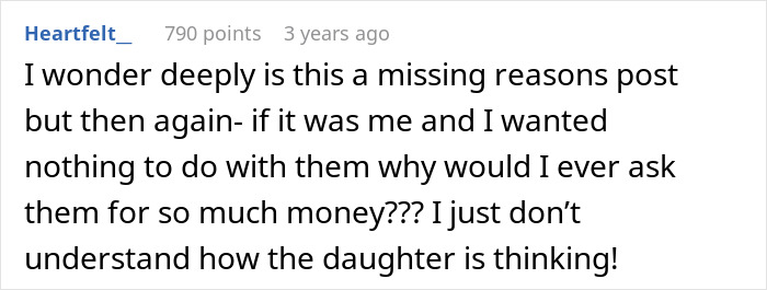 Stepdaughter Makes Sure Stepdad Knows She Hates Him, Still Shocked He Might Not Fund Her Wedding