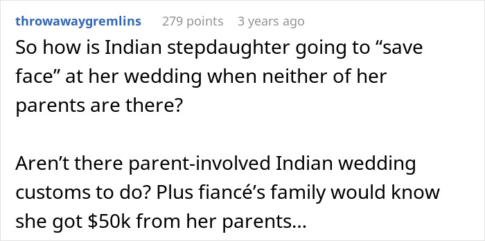 Stepdaughter Makes Sure Stepdad Knows She Hates Him, Still Shocked He Might Not Fund Her Wedding