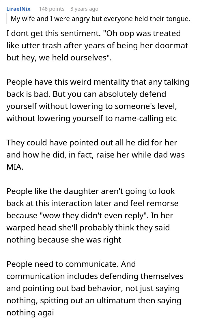 Stepdaughter Makes Sure Stepdad Knows She Hates Him, Still Shocked He Might Not Fund Her Wedding