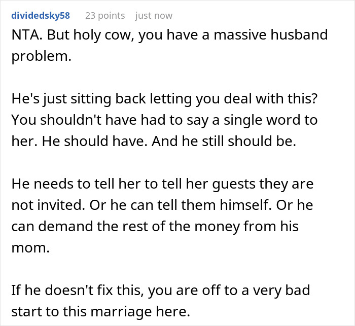 Woman Wants To Bill MIL After Her Surprise Wedding Guests No One Wanted Woman Wants To Bill MIL After Her Surprise Wedding Guests No One Wanted