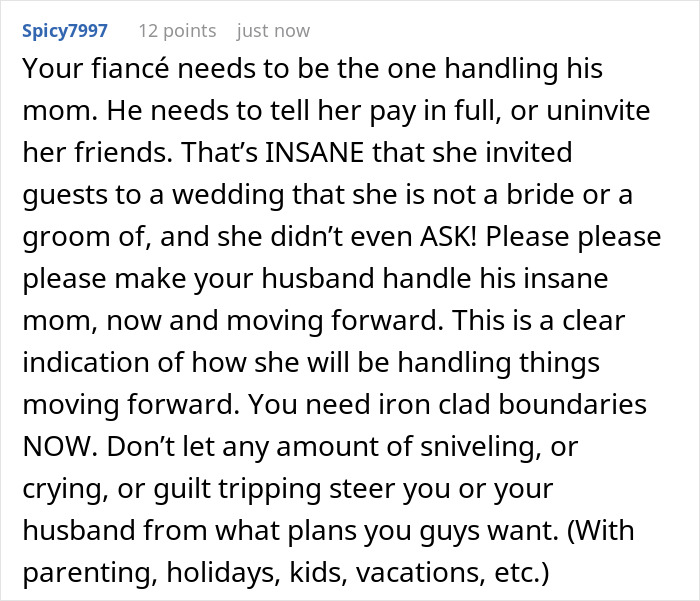 Woman Wants To Bill MIL After Her Surprise Wedding Guests No One Wanted Woman Wants To Bill MIL After Her Surprise Wedding Guests No One Wanted