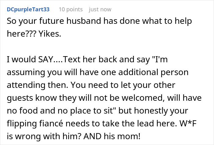 Woman Wants To Bill MIL After Her Surprise Wedding Guests No One Wanted Woman Wants To Bill MIL After Her Surprise Wedding Guests No One Wanted
