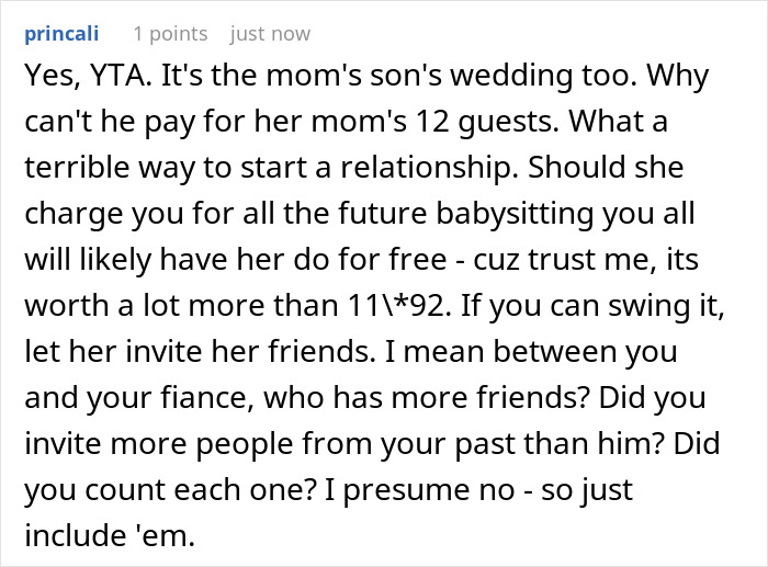 Woman Wants To Bill MIL After Her Surprise Wedding Guests No One Wanted Woman Wants To Bill MIL After Her Surprise Wedding Guests No One Wanted