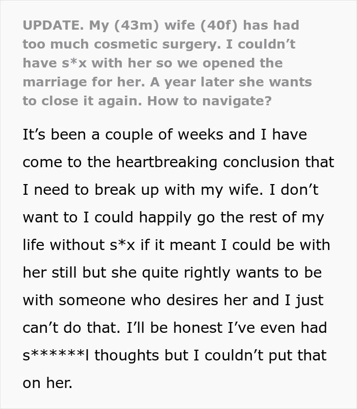 Brother&rsquo;s Cruel Jokes About His Sister&rsquo;s Surgeries Leave Her Devastated And Her Husband Unable To Leave