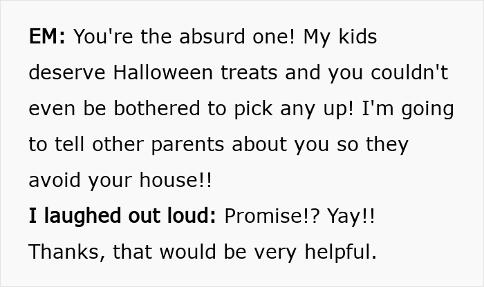 Entitled Mom Keeps Ringing A Sick Neighbor&rsquo;s Doorbell, Then Gets Mad When She Has No Halloween Candy