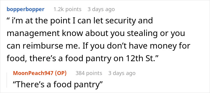 Guy Treats Coworker’s Lunches Like A Free Office Buffet, Loses His Appetite When Handed A $70 Bill Guy Treats Coworker’s Lunches Like A Free Office Buffet, Loses His Appetite When Handed A $70 Bill