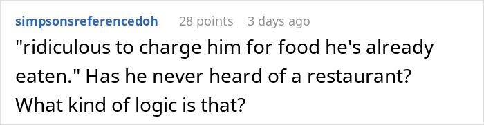 Guy Treats Coworker’s Lunches Like A Free Office Buffet, Loses His Appetite When Handed A $70 Bill Guy Treats Coworker’s Lunches Like A Free Office Buffet, Loses His Appetite When Handed A $70 Bill