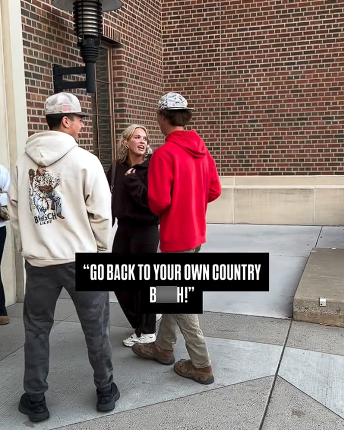 Video Of Student Telling Protester To “Go Back To Your Country” Racks Up 10 Million Views, Uni Breaks Silence Video Of Student Telling Protester To “Go Back To Your Country” Racks Up 10 Million Views, Uni Breaks Silence