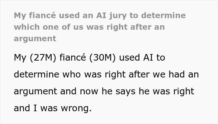 Lazy Guy Refuses To Do Housework, Gets AI Jury To Back Him Up And It Backfires Horribly Lazy Guy Refuses To Do Housework, Gets AI Jury To Back Him Up And It Backfires Horribly