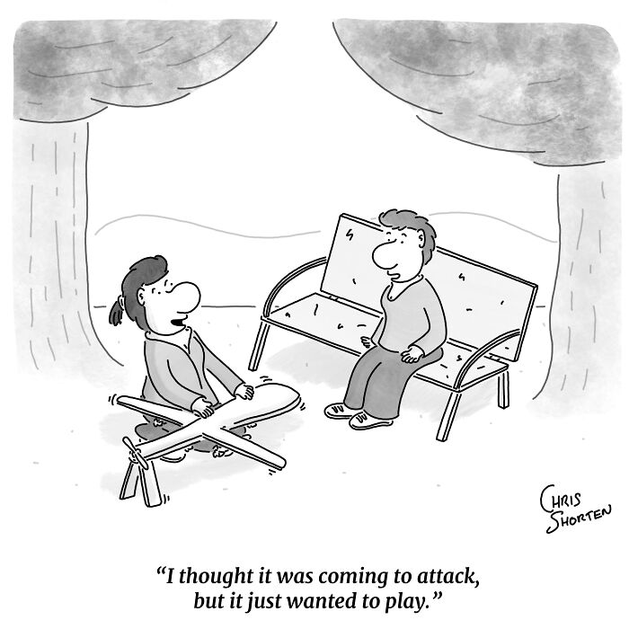 55 New Single-Panel Comics By Chris Shorten That Twist The Ordinary Into Brilliant Satire 55 New Single-Panel Comics By Chris Shorten That Twist The Ordinary Into Brilliant Satire