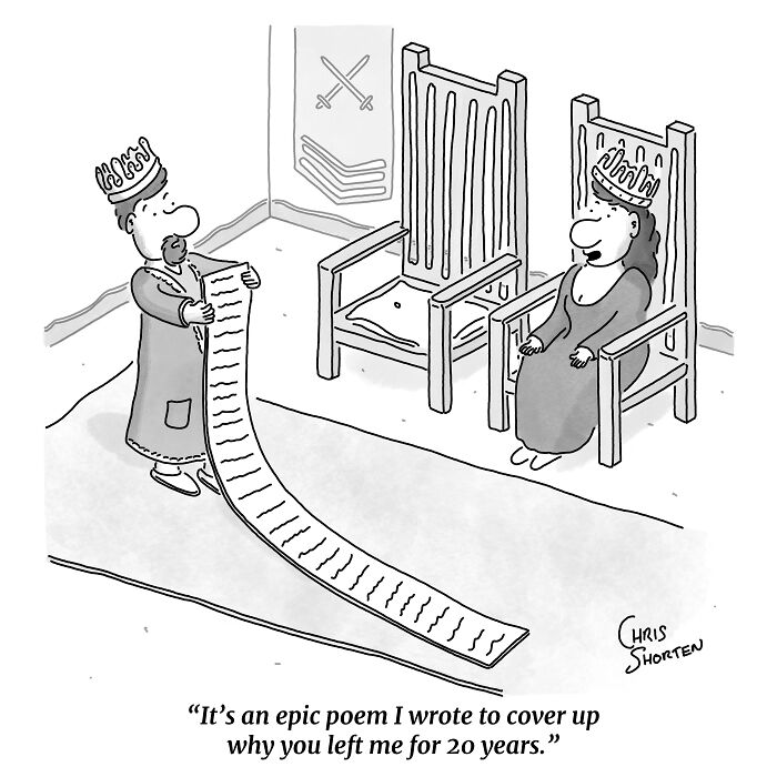 55 New Single-Panel Comics By Chris Shorten That Twist The Ordinary Into Brilliant Satire 55 New Single-Panel Comics By Chris Shorten That Twist The Ordinary Into Brilliant Satire