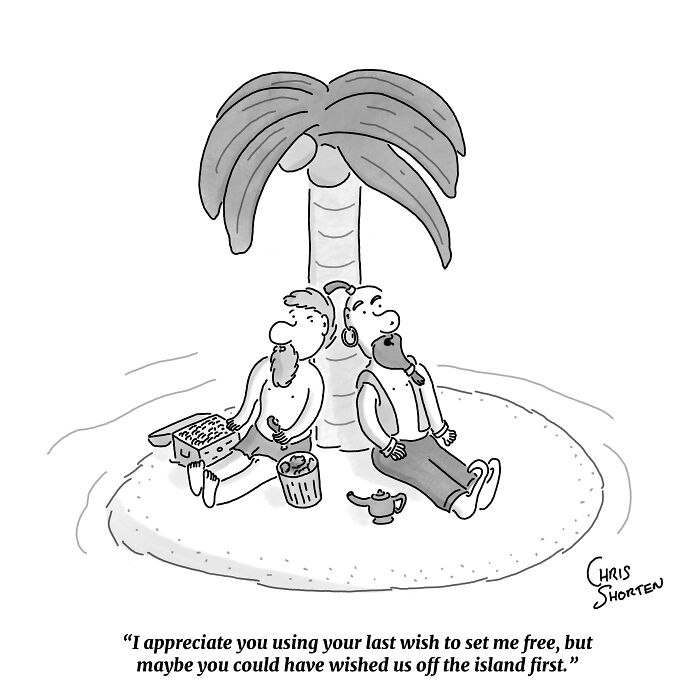 55 New Single-Panel Comics By Chris Shorten That Twist The Ordinary Into Brilliant Satire 55 New Single-Panel Comics By Chris Shorten That Twist The Ordinary Into Brilliant Satire