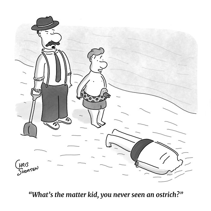 55 New Single-Panel Comics By Chris Shorten That Twist The Ordinary Into Brilliant Satire 55 New Single-Panel Comics By Chris Shorten That Twist The Ordinary Into Brilliant Satire