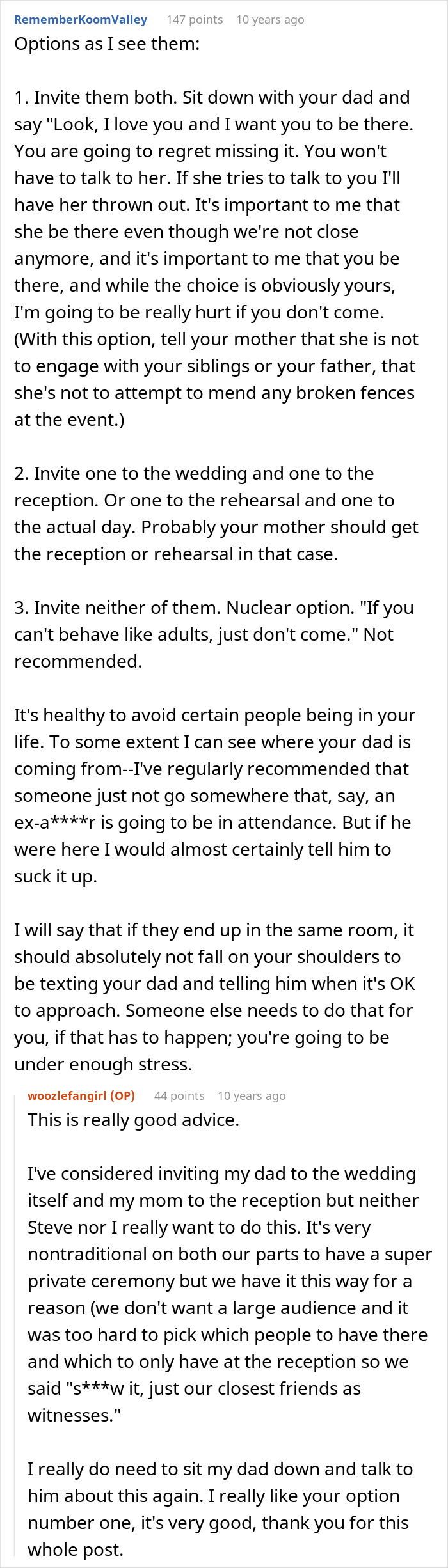 Dad Threatens To Skip Daughter’s Wedding If She Invites Cheater Mom, She’s Fed Up With Their Drama Dad Threatens To Skip Daughter’s Wedding If She Invites Cheater Mom, She’s Fed Up With Their Drama