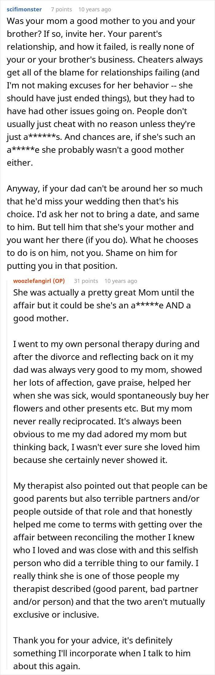 Dad Threatens To Skip Daughter’s Wedding If She Invites Cheater Mom, She’s Fed Up With Their Drama Dad Threatens To Skip Daughter’s Wedding If She Invites Cheater Mom, She’s Fed Up With Their Drama
