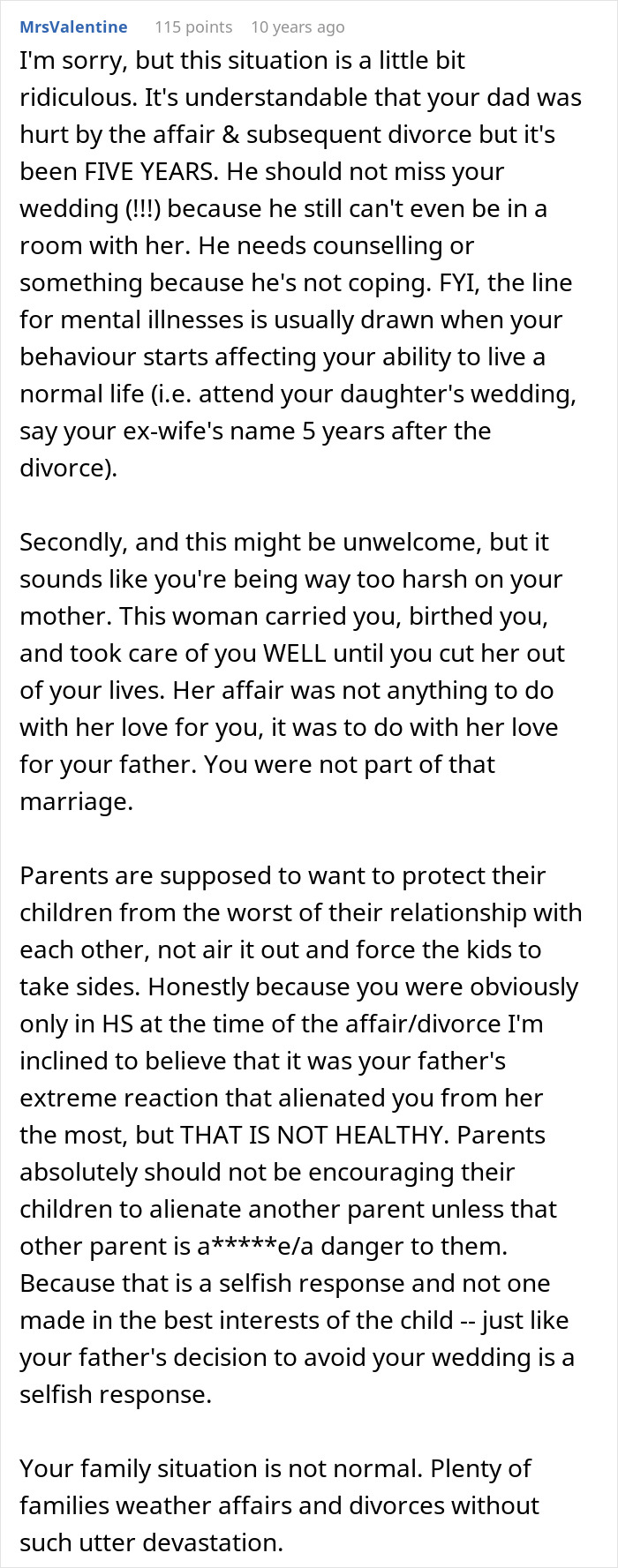 Dad Threatens To Skip Daughter’s Wedding If She Invites Cheater Mom, She’s Fed Up With Their Drama Dad Threatens To Skip Daughter’s Wedding If She Invites Cheater Mom, She’s Fed Up With Their Drama
