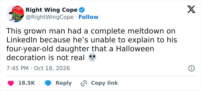 Christian Man Has Bizarre Meltdown After Neighbor’s Halloween Decoration Scares Toddler