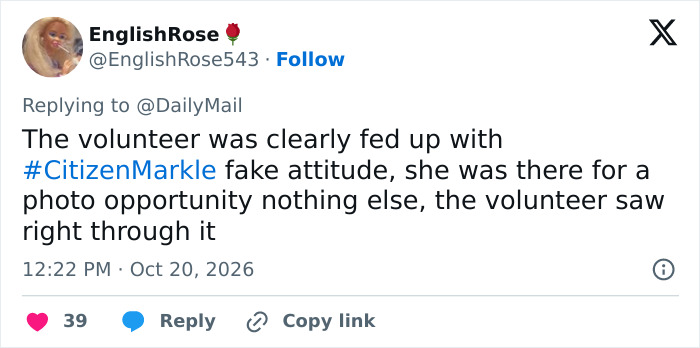 Meghan Markle&rsquo;s Food Bank Visit Takes An Awkward Turn When A Volunteer Shuts Down Her “Performative” Questions