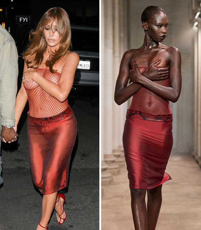 Kanye West And Bianca Censori Hit With Fierce Backlash Over Her Latest Fishnet Look: “Humiliating His Wife” Kanye West And Bianca Censori Hit With Fierce Backlash Over Her Latest Fishnet Look: “Humiliating His Wife”