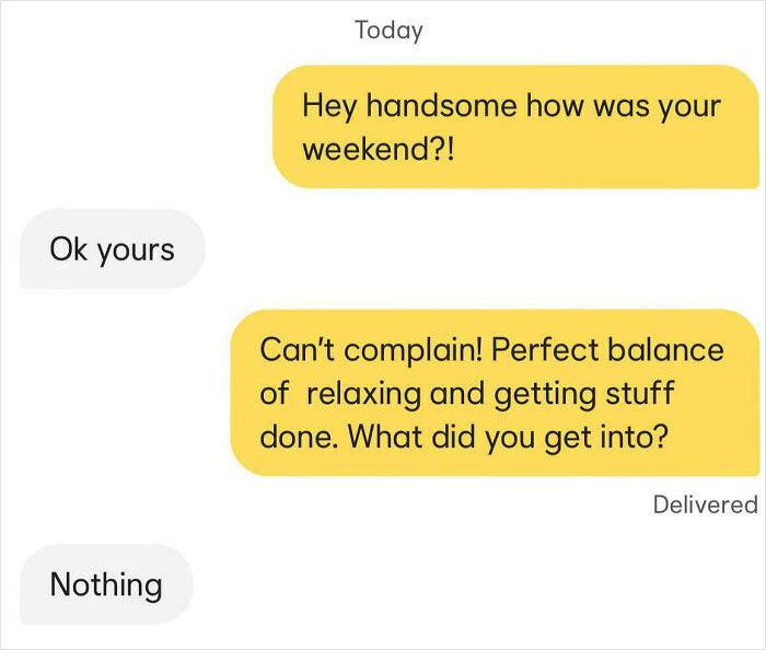 68 Bumble Screenshots That Expose How People Lost The Art Of Communication (New Pics) 68 Bumble Screenshots That Expose How People Lost The Art Of Communication (New Pics)