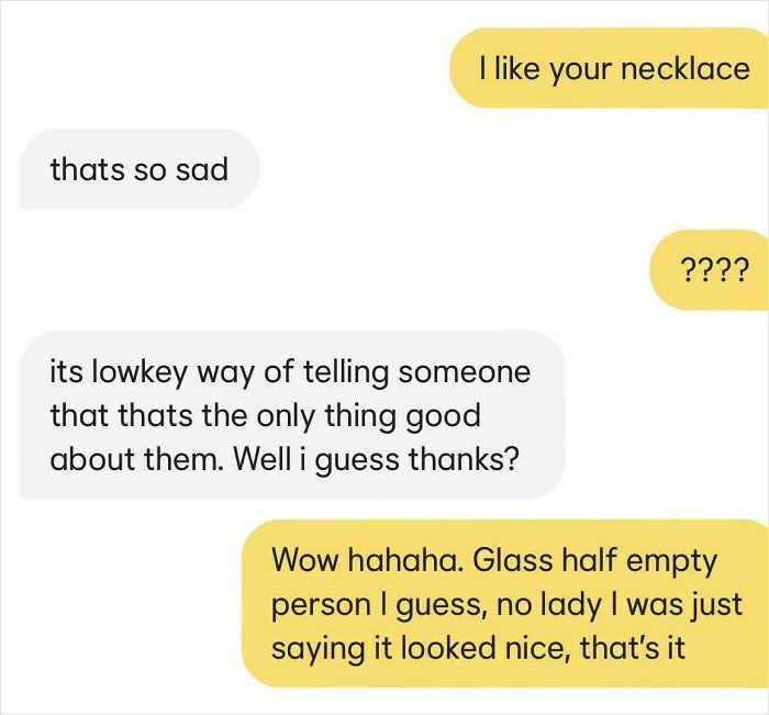 68 Bumble Screenshots That Expose How People Lost The Art Of Communication (New Pics) 68 Bumble Screenshots That Expose How People Lost The Art Of Communication (New Pics)