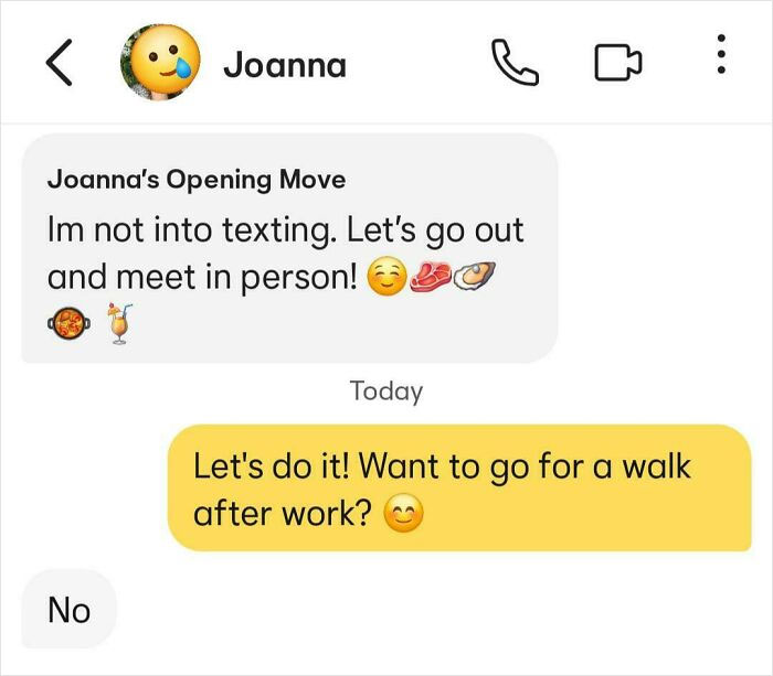 68 Bumble Screenshots That Expose How People Lost The Art Of Communication (New Pics) 68 Bumble Screenshots That Expose How People Lost The Art Of Communication (New Pics)