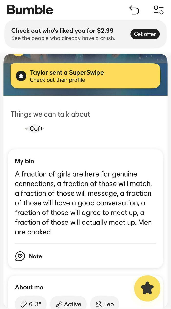 68 Bumble Screenshots That Expose How People Lost The Art Of Communication (New Pics) 68 Bumble Screenshots That Expose How People Lost The Art Of Communication (New Pics)