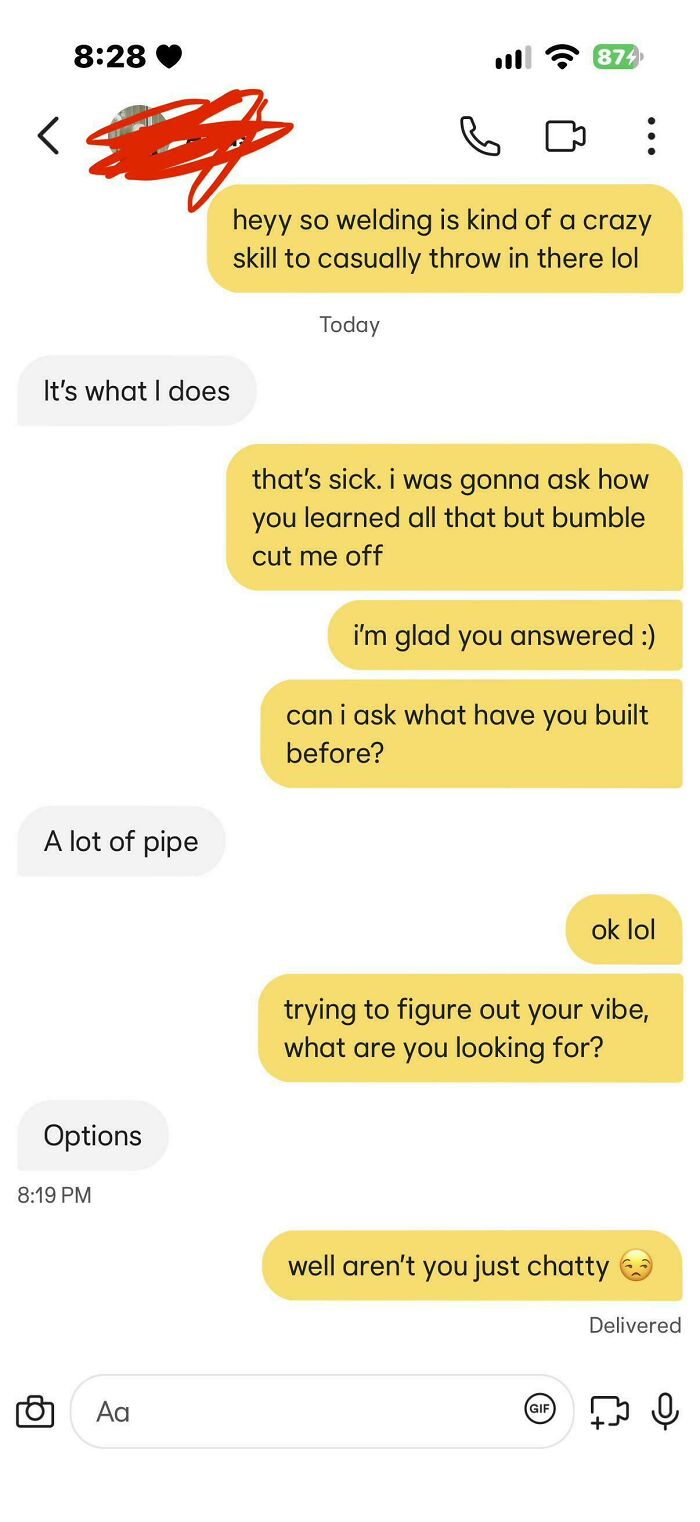 68 Bumble Screenshots That Expose How People Lost The Art Of Communication (New Pics) 68 Bumble Screenshots That Expose How People Lost The Art Of Communication (New Pics)