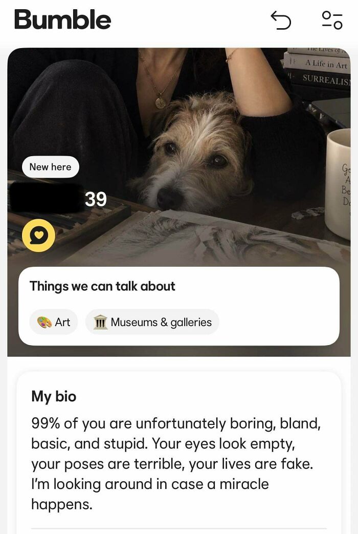 68 Bumble Screenshots That Expose How People Lost The Art Of Communication (New Pics) 68 Bumble Screenshots That Expose How People Lost The Art Of Communication (New Pics)